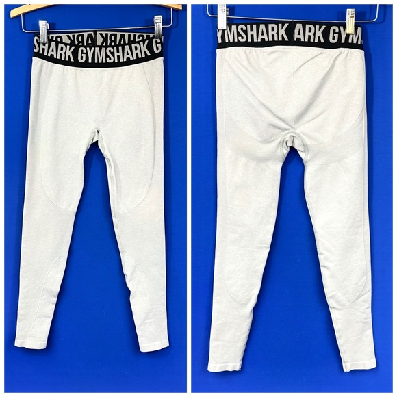 |•GYMSHARK•| Grey Athletic Workout Leggings Size Small - Picture 1 of 8